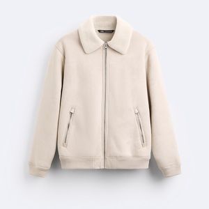FAUX SUEDE JACKET